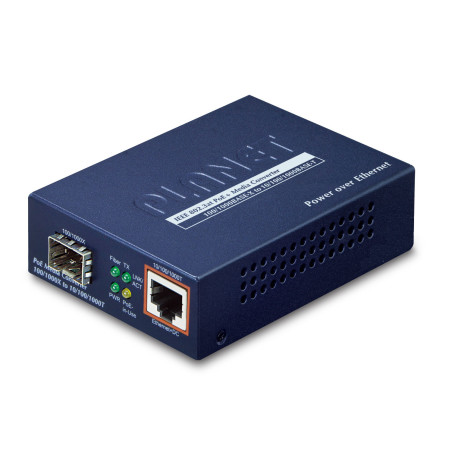 PLANET GTP-805A convertisseur de support réseau 1000 Mbit/s Bleu
