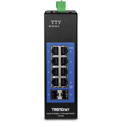 Trendnet TI-G102i Géré L2 Gigabit Ethernet (10/100/1000) Noir