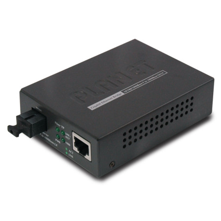 PLANET GT-806A60 convertisseur de support réseau 2000 Mbit/s 1310 nm Noir