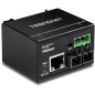 Trendnet TI-F10S30 convertisseur de support réseau 200 Mbit/s 1310 nm Monomode Noir Trendnet TI-F10S30 convertisseur de support réseau 200 Mbit/s 1310 nm Monomode Noir