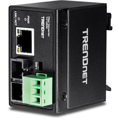 Trendnet TI-F10S30 convertisseur de support réseau 200 Mbit/s 1310 nm Monomode Noir