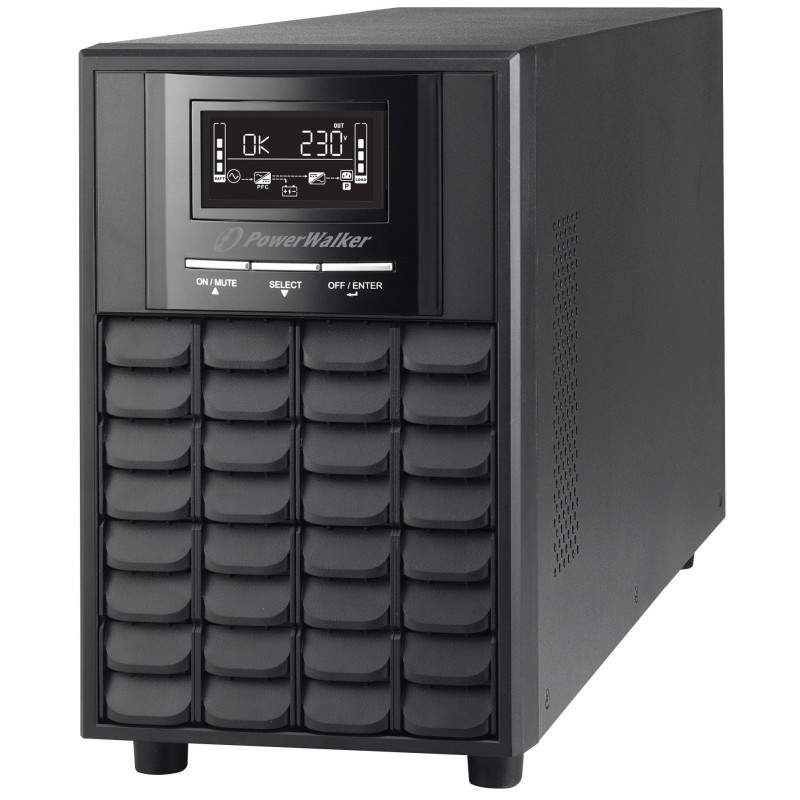 PowerWalker VI 3000 CW Interactivité de ligne 3 kVA 2100 W 8 sortie(s) CA PowerWalker VI 3000 CW Interactivité de ligne 3 kVA 2100 W 8 sortie(s) CA
