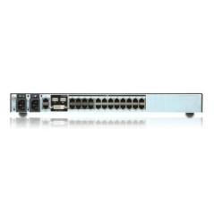 ATEN Commutateur KVM 24 ports Multi-Interface Cat 5 sur IP accès de partage 1 local/4 distants