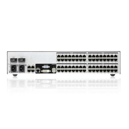 ATEN Commutateur KVM 64 ports Multi-Interface Cat 5 sur IP accès de partage 1 local/4 distants