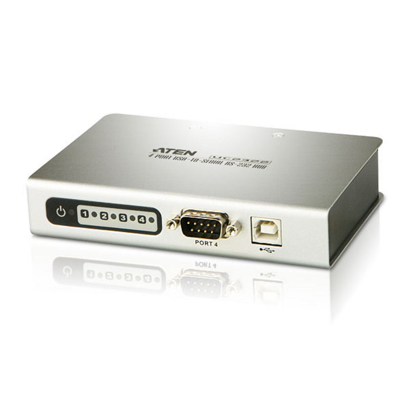 ATEN Hub USB à RS-232 4 ports ATEN Hub USB à RS-232 4 ports