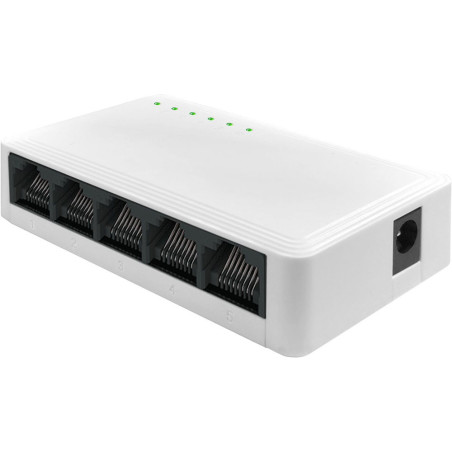 Gearlab GLB236050 commutateur réseau Non-géré Gigabit Ethernet (10/100/1000) Blanc
