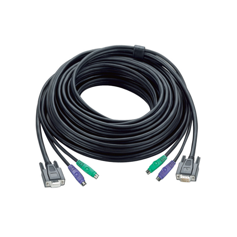 ATEN 30ft PS/2 câble kvm Noir 10 m ATEN 30ft PS/2 câble kvm Noir 10 m