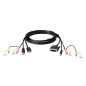 ATEN Câble KVM USB HDMI à DVI-D 1,8 m avec audio ATEN Câble KVM USB HDMI à DVI-D 1,8 m avec audio