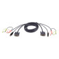 ATEN Câble KVM DVI-D USB Dual Link 3m ATEN Câble KVM DVI-D USB Dual Link 3m