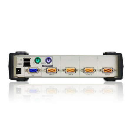 ATEN Commutateur KVM VGA PS/2 USB 4 ports