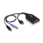 ATEN Adaptateur KVM de support virtuel HDMI USB avec prise en charge des smart card