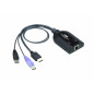 ATEN Adaptateur KVM de média virtuel HDMI USB (prend en charge lecteur de carte à puce et désembeddeur audio) ATEN Adaptateur KVM de média virtuel HDMI USB (prend en charge lecteur de carte à puce et désembeddeur audio)