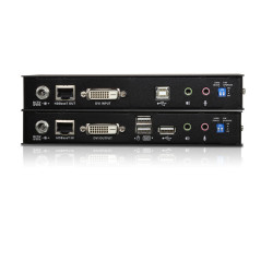 ATEN Système d’extension KVM USB DVI HDBaseT™ 2.0 (mode longue portée jusqu’à 1920 x 1080 à 150 m)