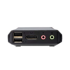 ATEN Commutateur KVM hybride DisplayPort 2 ports USB-C