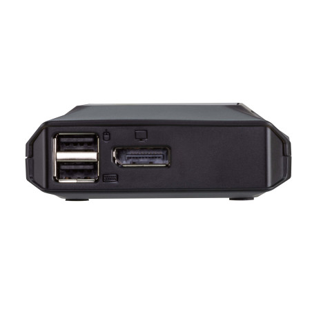 ATEN Commutateur KVM DisplayPort 4K 2 ports USB-C avec sélecteur de port à distance