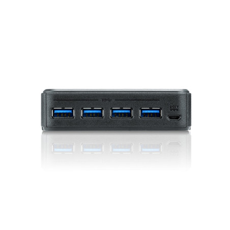 ATEN Commutateur de partage des périphériques USB 3.2 Gen1 à 4 x 4 ports