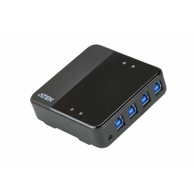 ATEN Commutateur de partage des périphériques USB 3.2 Gen1 à 4 x 4 ports