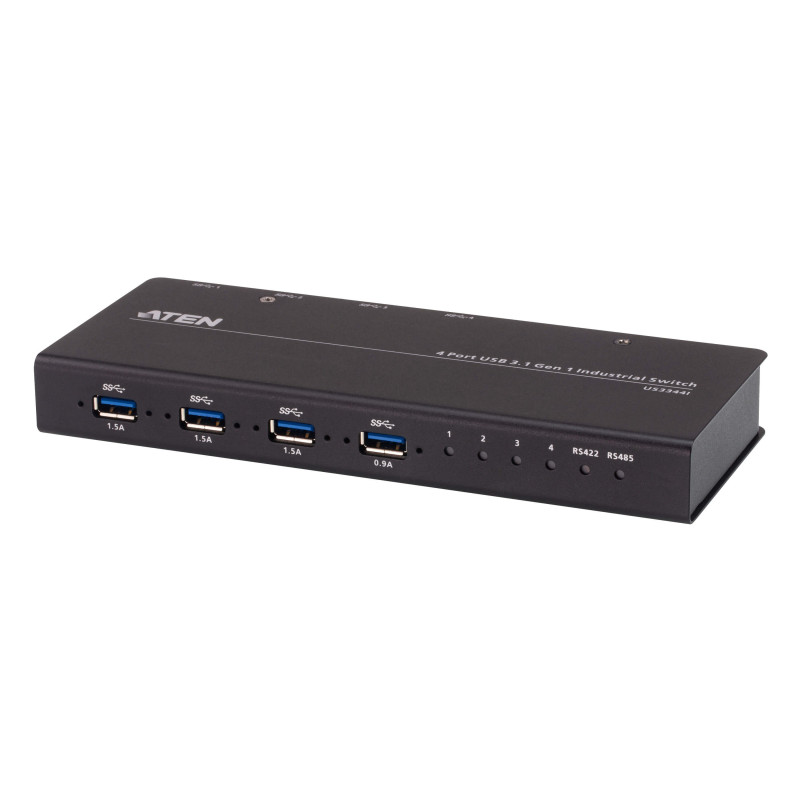 ATEN Commutateur de hub industriel USB 3.2 Gen1 4 x 4
