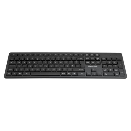 Gearlab GLB212302 clavier RF sans fil QWERTY Anglais britannique Noir