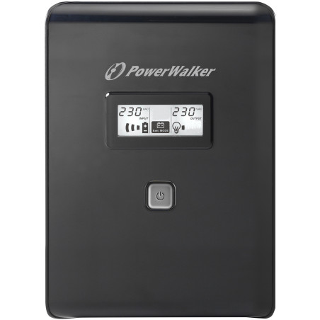 PowerWalker VI 2000 LCD 2 kVA 1200 W 2 sortie(s) CA