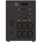PowerWalker VI 2200 LCD/IEC Interactivité de ligne 2,2 kVA 1200 W 6 sortie(s) CA
