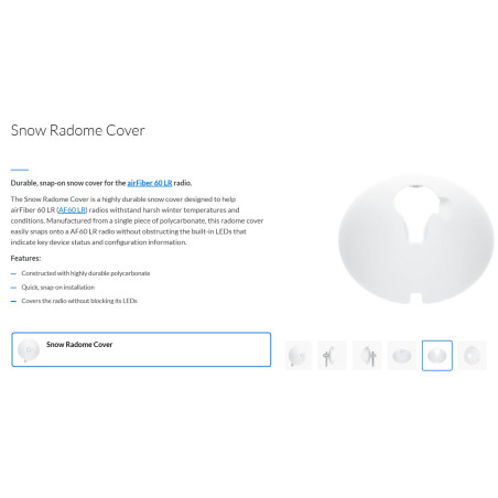 Ubiquiti Networks AF60LR-RADOME accessoire de point d'accès WLAN
