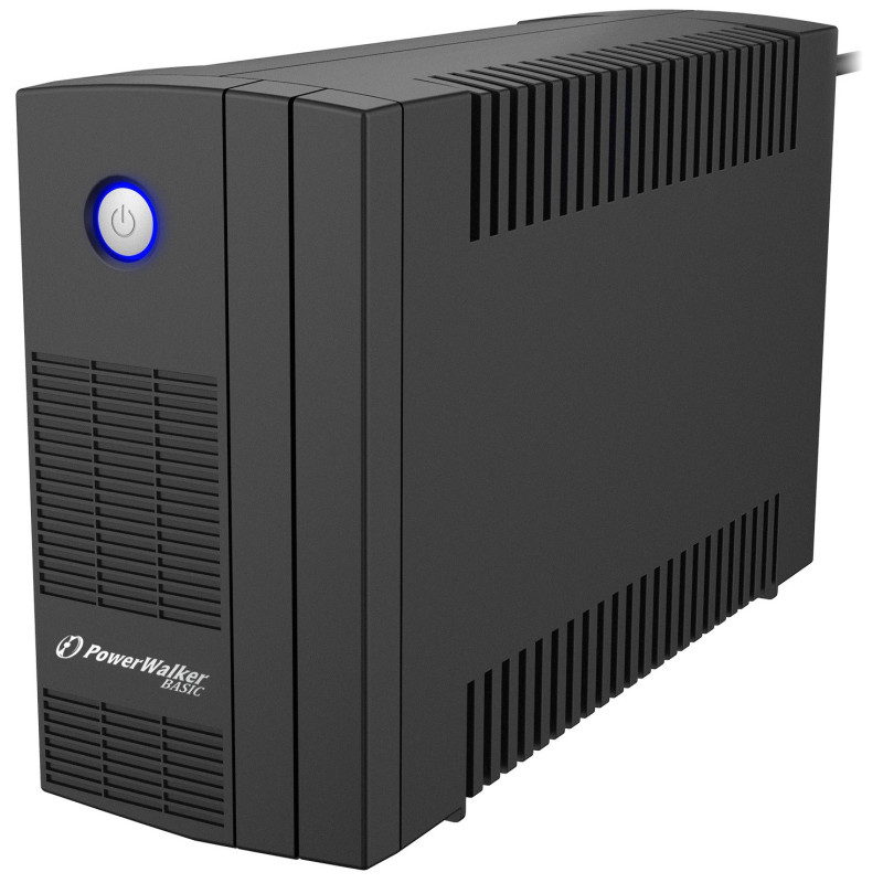 PowerWalker Basic VI 650 SB Interactivité de ligne 0,65 kVA 360 W 2 sortie(s) CA PowerWalker Basic VI 650 SB Interactivité de ligne 0,65 kVA 360 W 2 sortie(s) CA