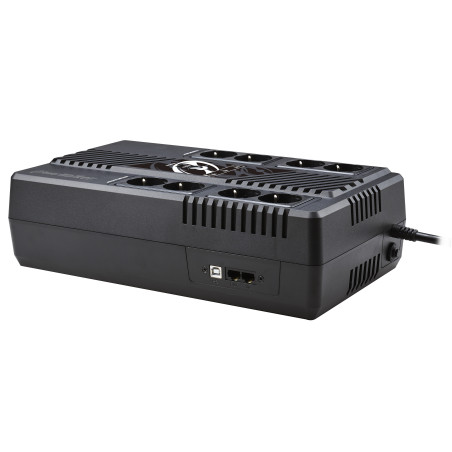 PowerWalker VI 600 MS FR Interactivité de ligne 0,6 kVA 360 W 8 sortie(s) CA