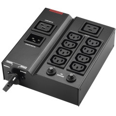PowerWalker MBS/PDU IEC 1-3kVA unité de distribution d'énergie 9 sortie(s) CA Noir