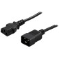 PowerWalker 91010041 câble électrique Noir 1,8 m Coupleur C13 Coupleur C20 PowerWalker 91010041 câble électrique Noir 1,8 m Coupleur C13 Coupleur C20