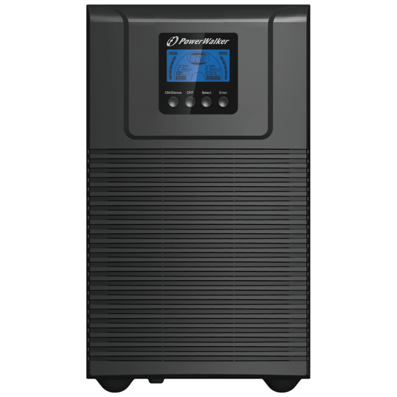 PowerWalker VFI 3000 TG Double-conversion (en ligne) 3 kVA 2700 W 5 sortie(s) CA PowerWalker VFI 3000 TG Double-conversion (en ligne) 3 kVA 2700 W 5 sortie(s) CA