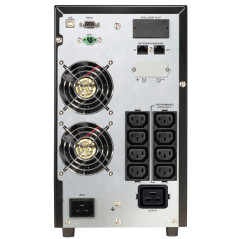 PowerWalker VFI 3000 CG PF1 Double-conversion (en ligne) 3 kVA 3000 W 9 sortie(s) CA