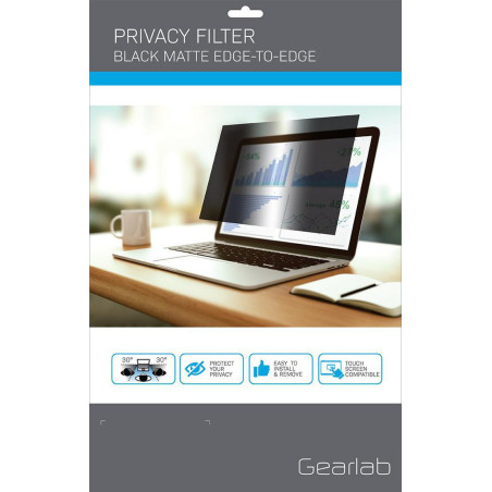 Gearlab GLBE13319205 filtre anti-reflets pour écran et filtre de confidentialité Filtre de confidentialité sans bords pour