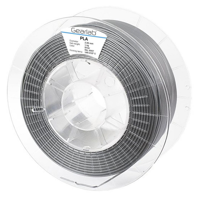 Gearlab GLB251403 matériel d'impression 3D Acide polylactique (PLA) Argent 1,05 kg Gearlab GLB251403 matériel d'impression 3D Acide polylactique (PLA) Argent 1,05 kg