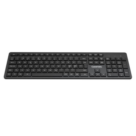 Gearlab GLB212102 clavier RF sans fil QWERTY Nordique Noir