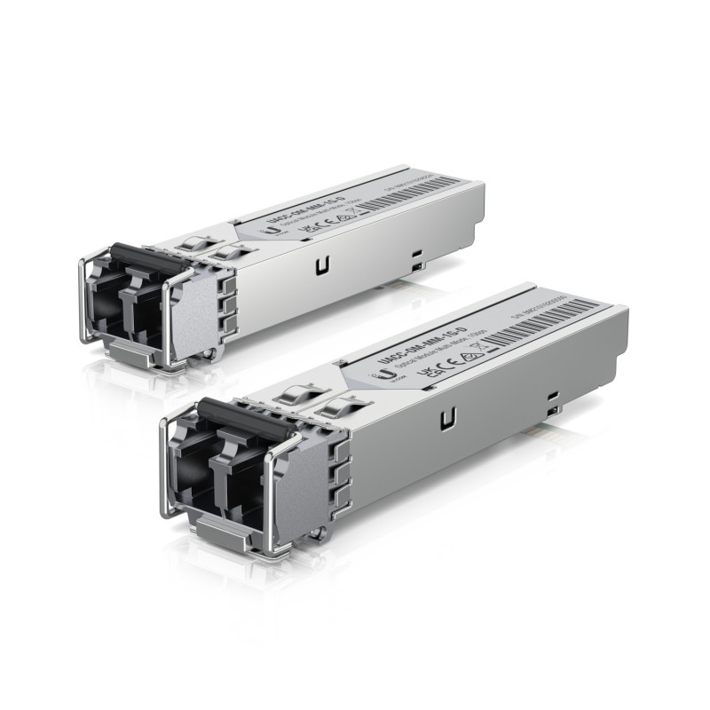 Ubiquiti Networks UACC-OM-MM-1G-D-2 module émetteur-récepteur de réseau Fibre optique 1250 Mbit/s SFP Ubiquiti Networks UACC-OM-MM-1G-D-2 module émetteur-récepteur de réseau Fibre optique 1250 Mbit/s SFP