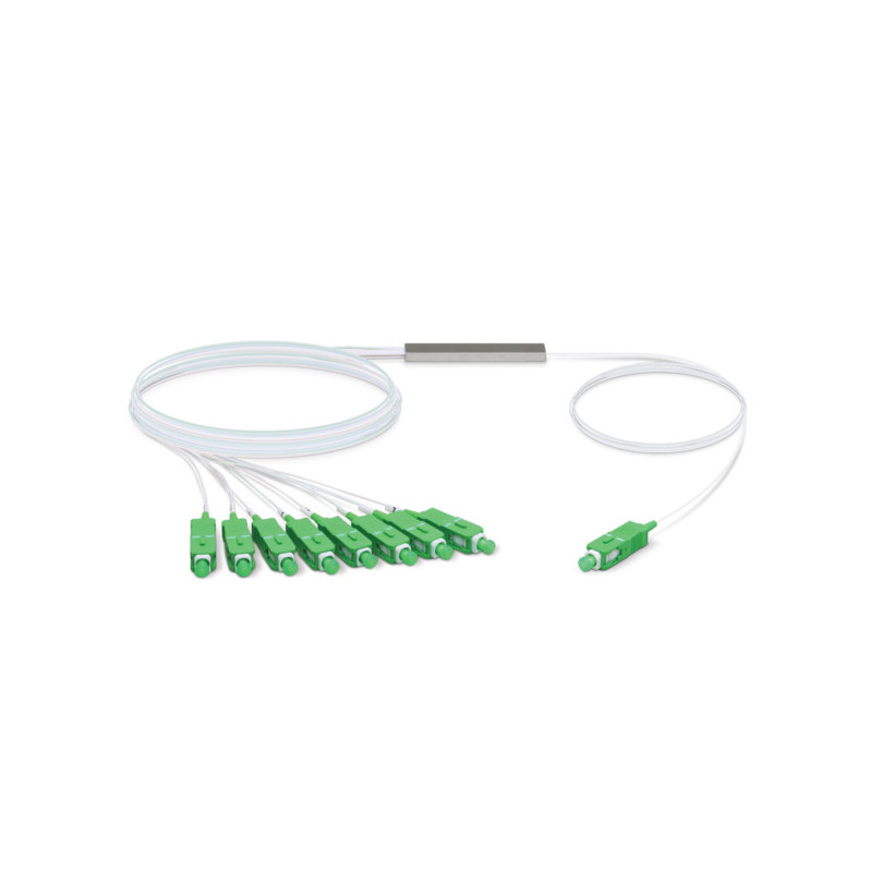 Ubiquiti Networks UF-SPLITTER-8 câble de fibre optique 4,06 m SC/APC 8x SC/APC Blanc Ubiquiti Networks UF-SPLITTER-8 câble de fibre optique 4,06 m SC/APC 8x SC/APC Blanc