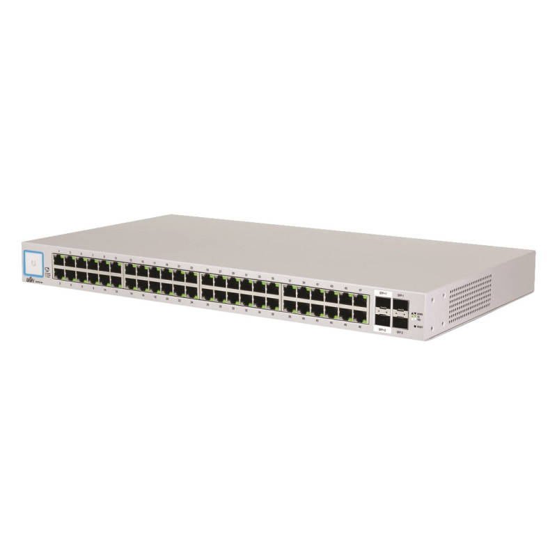 Ubiquiti Networks UniFi US-48-500W commutateur réseau Géré Gigabit Ethernet (10/100/1000) Connexion Ethernet, supportant Ubiquiti Networks UniFi US-48-500W commutateur réseau Géré Gigabit Ethernet (10/100/1000) Connexion Ethernet, supportant