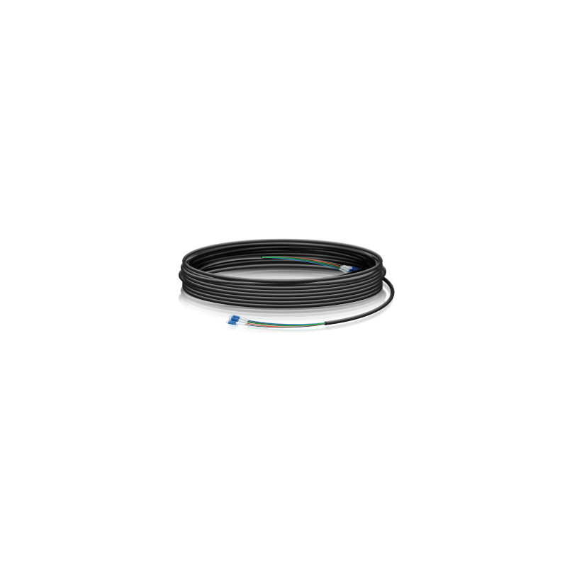 Ubiquiti Networks Single-Mode LC Fiber Cable câble de fibre optique 91,44 m Noir Ubiquiti Networks Single-Mode LC Fiber Cable câble de fibre optique 91,44 m Noir