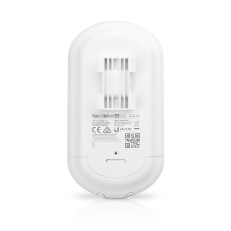 Ubiquiti Networks NanoStation 5AC Loco 1000 Mbit/s Blanc Connexion Ethernet, supportant l'alimentation via ce port (PoE)