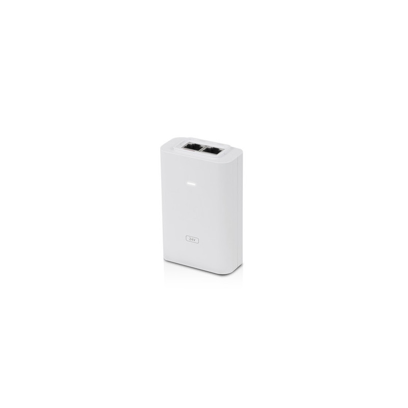 Ubiquiti Networks POE-24-24W-G-WH adaptateur et injecteur PoE Gigabit Ethernet 24 V Ubiquiti Networks POE-24-24W-G-WH adaptateur et injecteur PoE Gigabit Ethernet 24 V