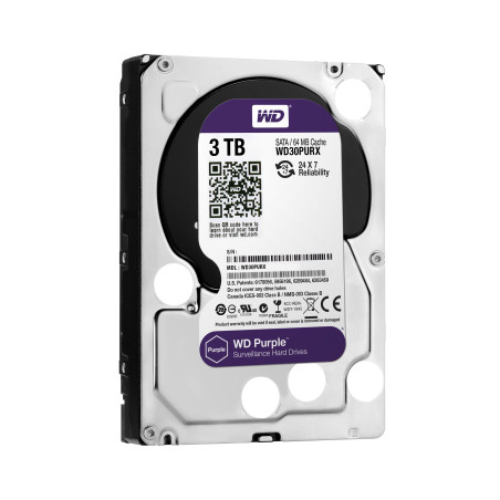 Western Digital Purple 3.5" 3000 Go Série ATA III