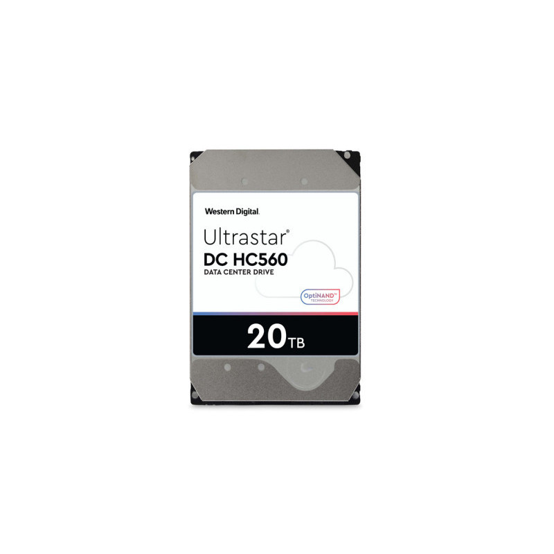 Western Digital Ultrastar DC HC560 3.5" 20000 Go Série ATA III Western Digital Ultrastar DC HC560 3.5" 20000 Go Série ATA III