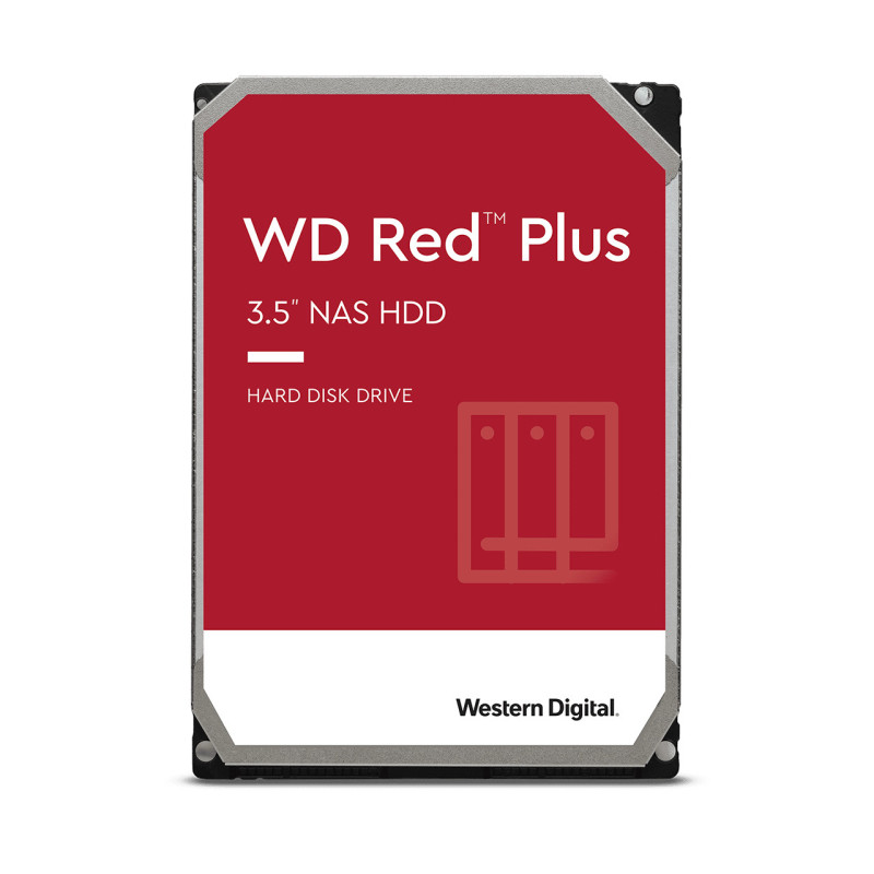 Western Digital WD Red Plus 3.5" 12000 Go Série ATA III Western Digital WD Red Plus 3.5" 12000 Go Série ATA III