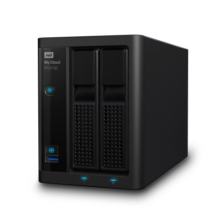 Western Digital My Cloud PR2100 NAS Bureau Ethernet/LAN Noir N3710