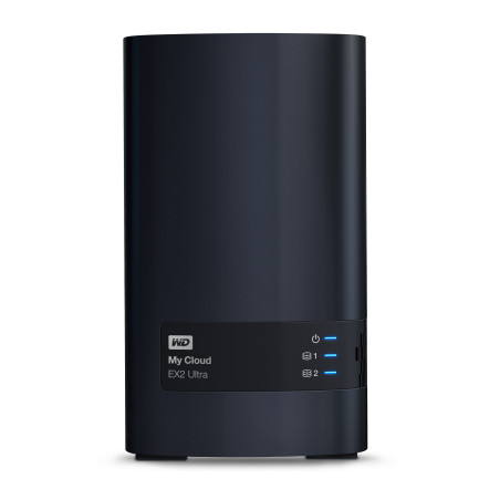 Western Digital My Cloud EX2 Ultra NAS Bureau Ethernet/LAN Noir Armada 385