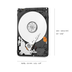 Western Digital BLUE 2 TB 2.5" 2000 Go Série ATA III