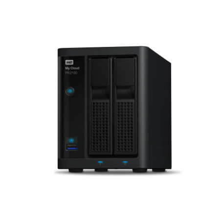 Western Digital My Cloud Pro PR2100 NAS Bureau Ethernet/LAN Noir N3710