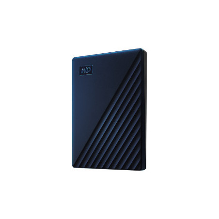 Western Digital My Passport for Mac disque dur externe 5000 Go Bleu