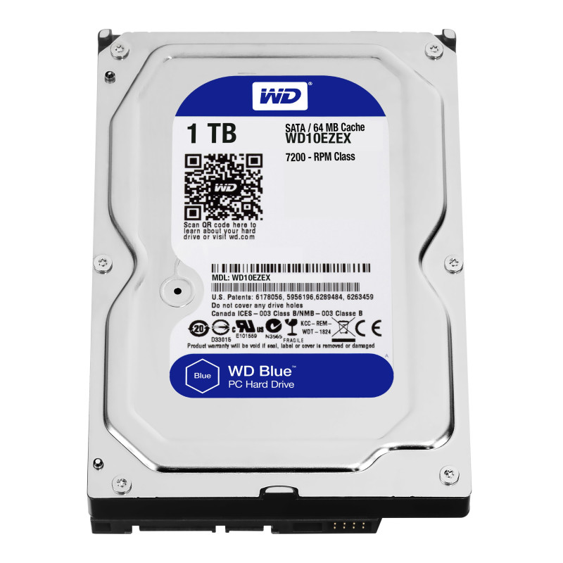 Western Digital Blue 3.5" 1000 Go Série ATA III
